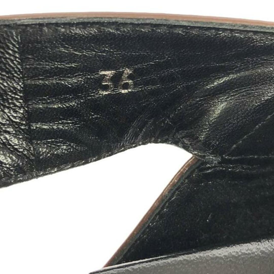 MARNI / マルニ | レザー クロスストラップ フスベットサンダル MARNI / マルニ | レザー クロスストラップ フスベットサンダル