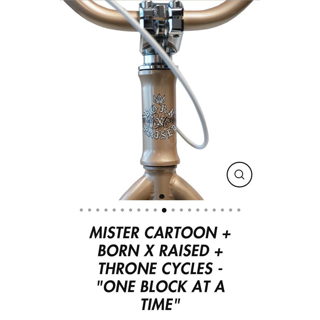 born x raised mr.cartoonボーンアンドレイズドBMXの通販 by born x raised mr.cartoonボーンアンドレイズドBMXの通販 by