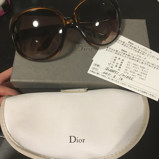 Dior(ディオール)のDior サングラス ブラウン レディースのファッション小物(サングラス/メガネ)の商品写真