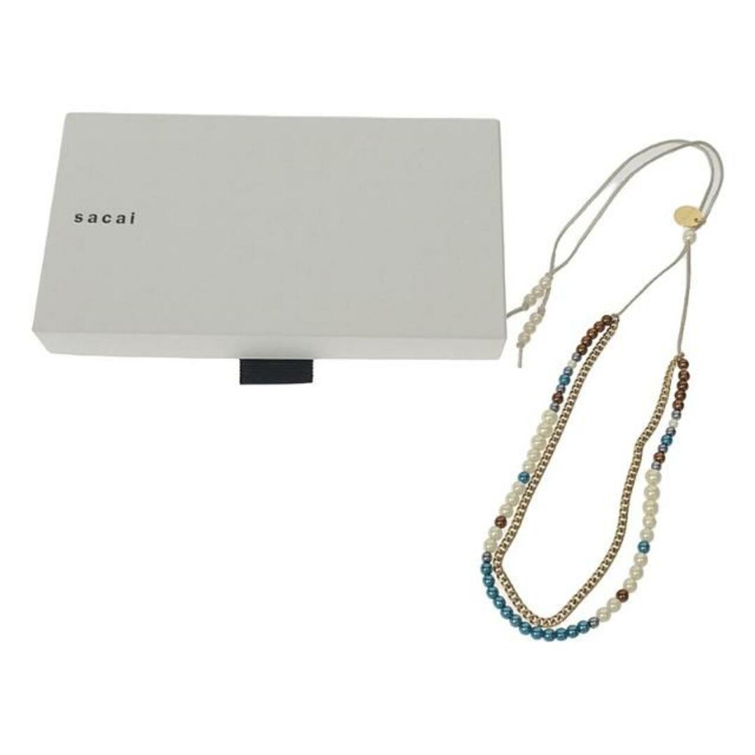 sacai - 【美品】 sacai / サカイ | Color Pearl Chain Necklace sacai - 【美品】 sacai / サカイ | Color Pearl Chain Necklace