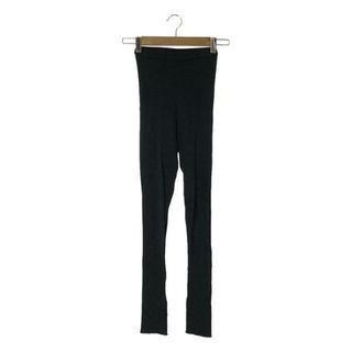 オーラリー(AURALEE)のAURALEE / オーラリー | HIGH GAUGE RIB SLIT TIGHTS ハイゲージ リブ スリット タイツ レギンスパンツ | 1 | ブラック | レディース(その他)