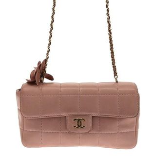 CHANEL - CHANEL / シャネル | カメリア チョコバー ラムスキン CHANEL - CHANEL / シャネル | カメリア チョコバー ラムスキン