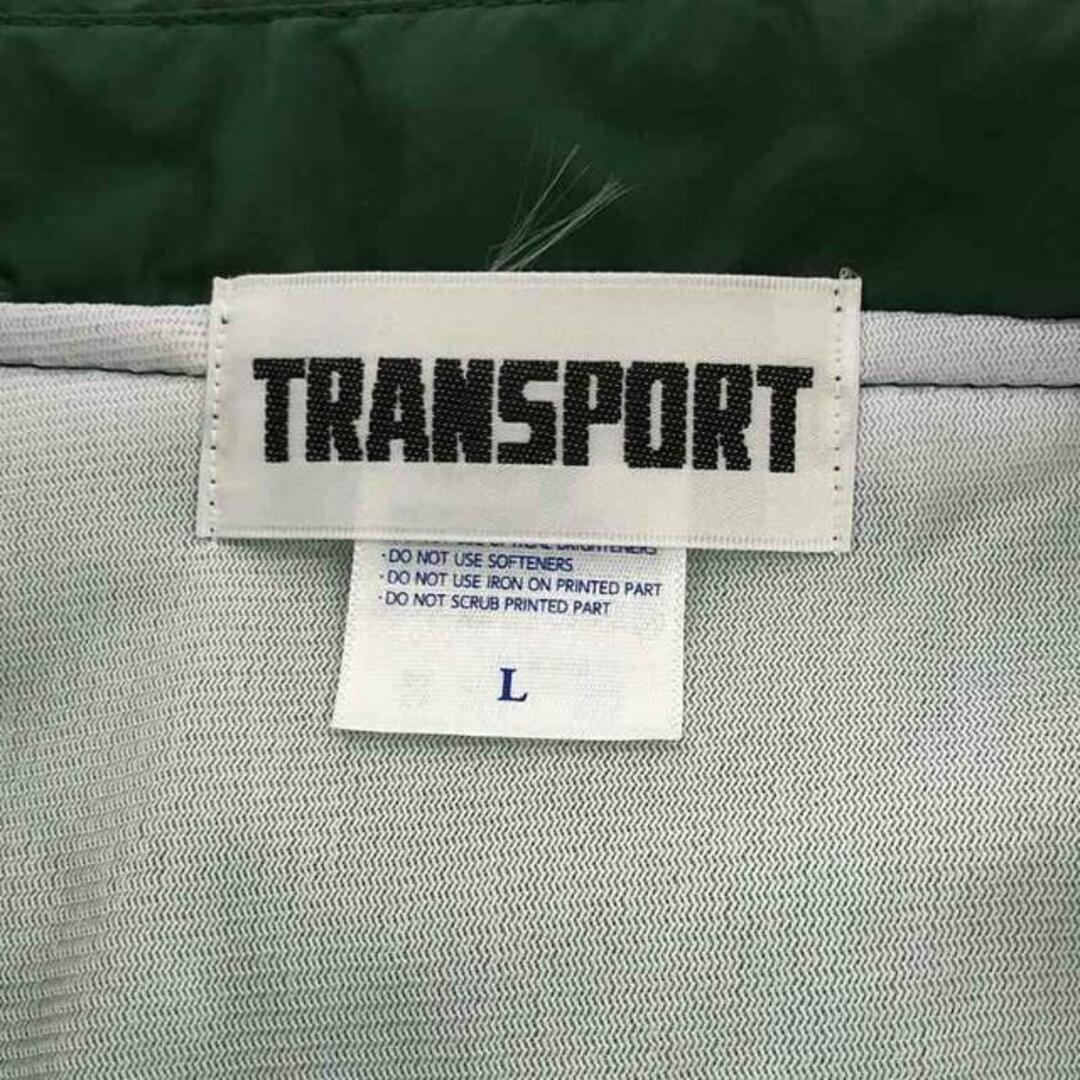 美品】 TRANSPORT / トランスポート | ロゴ刺しゅう バック 美品】 TRANSPORT / トランスポート | ロゴ刺しゅう バック