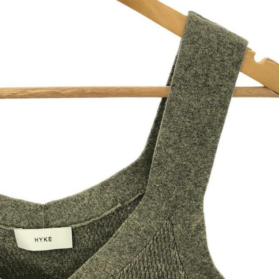 HYKE - HYKE / ハイク | 2023AW | C/C KNIT THERMAL BUSTIER TOP HYKE - HYKE / ハイク | 2023AW | C/C KNIT THERMAL BUSTIER TOP
