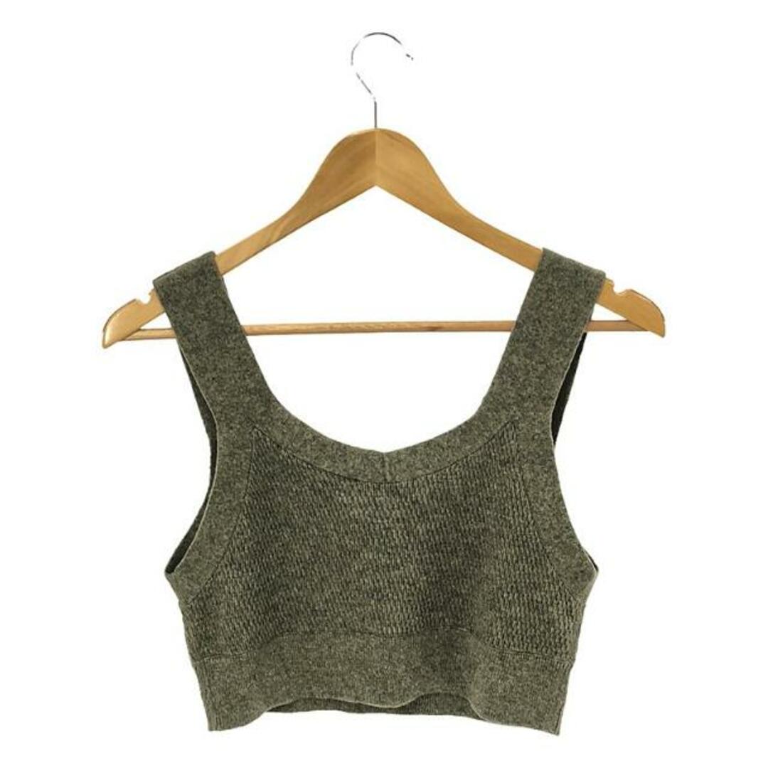 HYKE - HYKE / ハイク | 2023AW | C/C KNIT THERMAL BUSTIER TOP HYKE - HYKE / ハイク | 2023AW | C/C KNIT THERMAL BUSTIER TOP