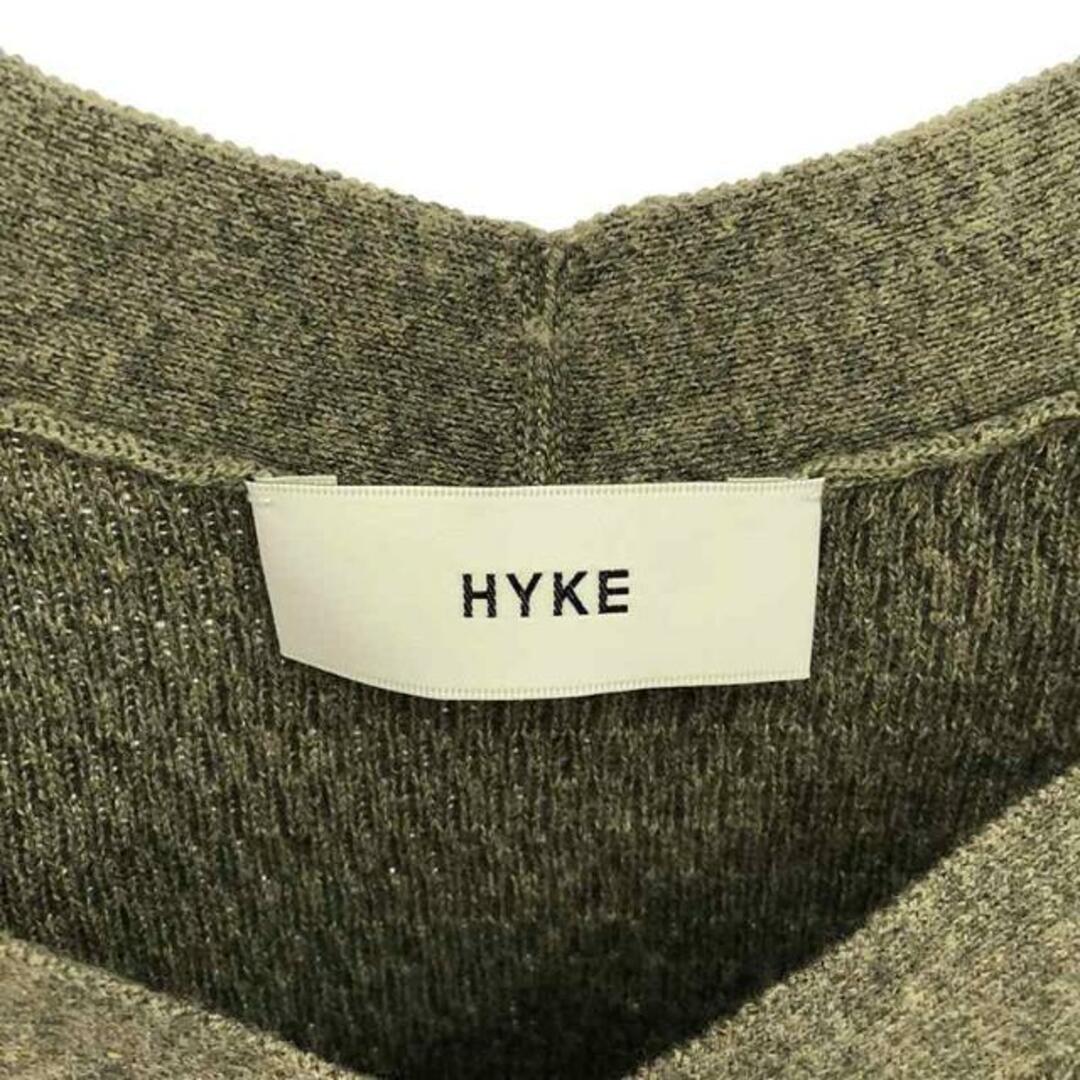 HYKE - HYKE / ハイク | 2023AW | C/C KNIT THERMAL BUSTIER TOP HYKE - HYKE / ハイク | 2023AW | C/C KNIT THERMAL BUSTIER TOP