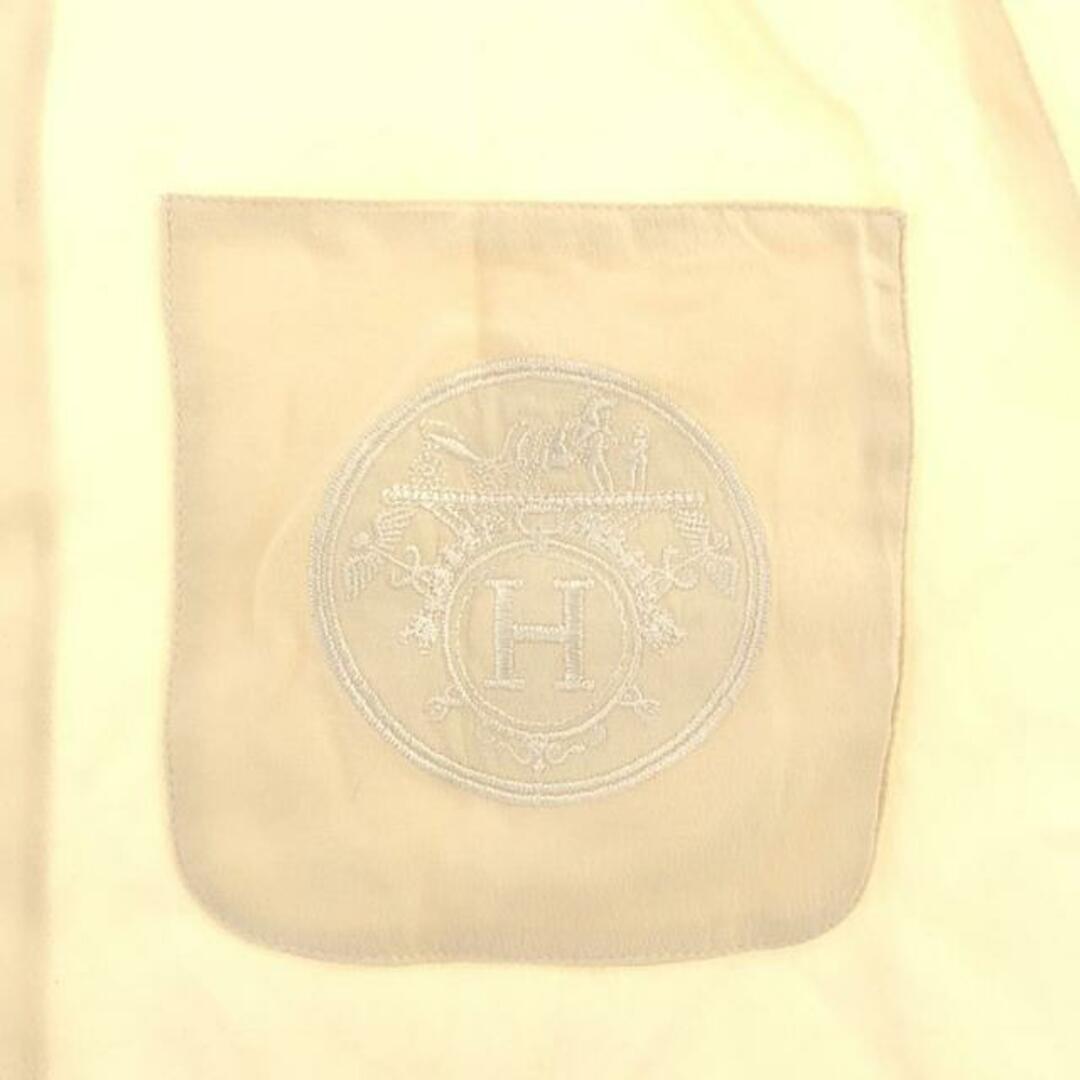 HERMES - HERMES / エルメス | ヴィンテージ シルク H刺しゅう HERMES - HERMES / エルメス | ヴィンテージ シルク H刺しゅう