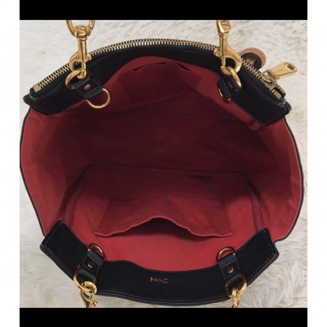 Chloe - クロエ エデン トートバッグ ショルダーバッグ ブラック Chloe - クロエ エデン トートバッグ ショルダーバッグ ブラック