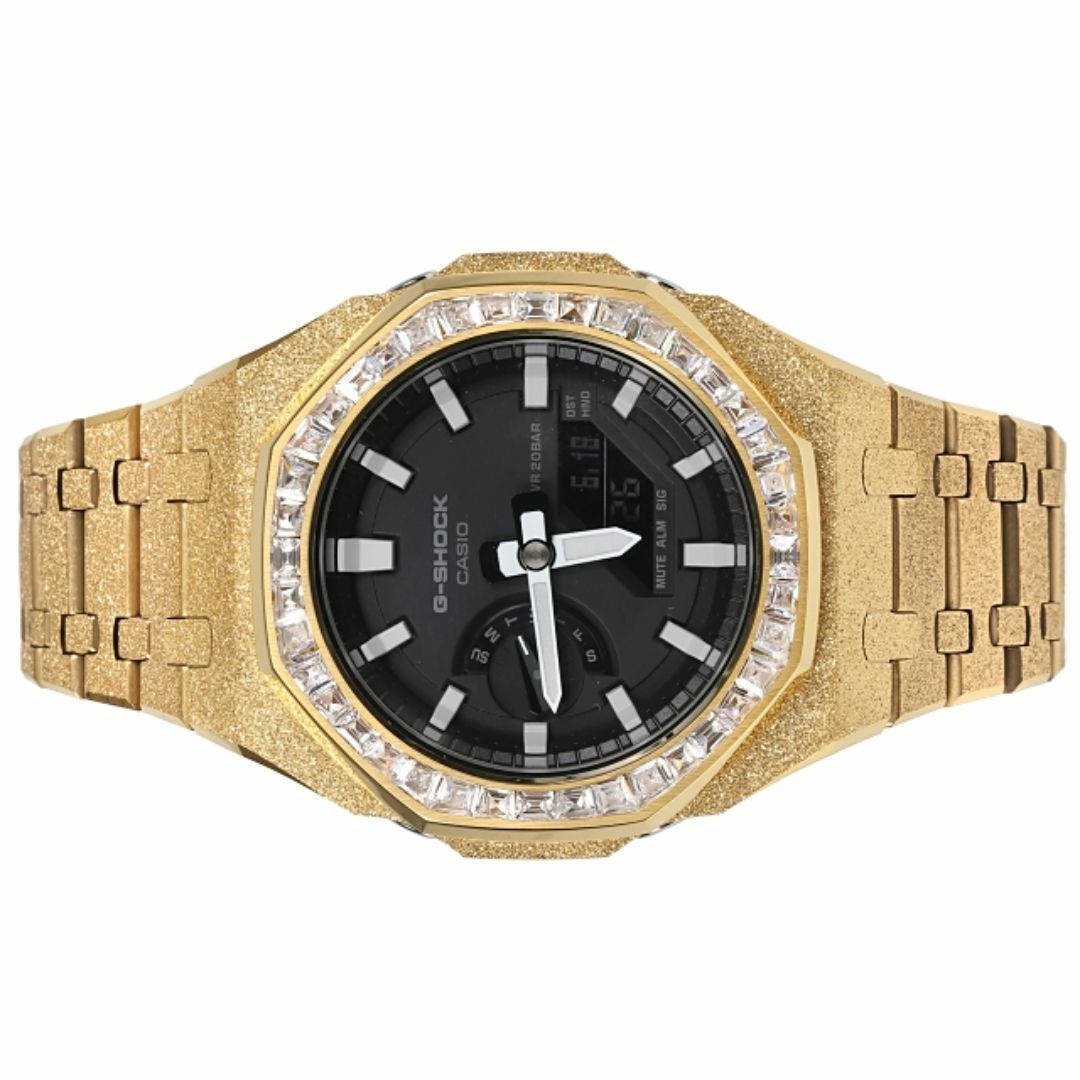 G-SHOCK - G-SHOCK GA2100 フロステッドゴールド カスタム G-SHOCK - G-SHOCK GA2100 フロステッドゴールド カスタム