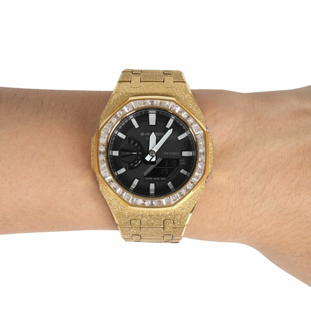 G-SHOCK - G-SHOCK GA2100 フロステッドゴールド カスタム G-SHOCK - G-SHOCK GA2100 フロステッドゴールド カスタム