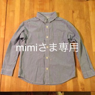 ユニクロ(UNIQLO)のmimiさま専用☺︎ UNIQLO kids シャツ 130㎝(ブラウス)