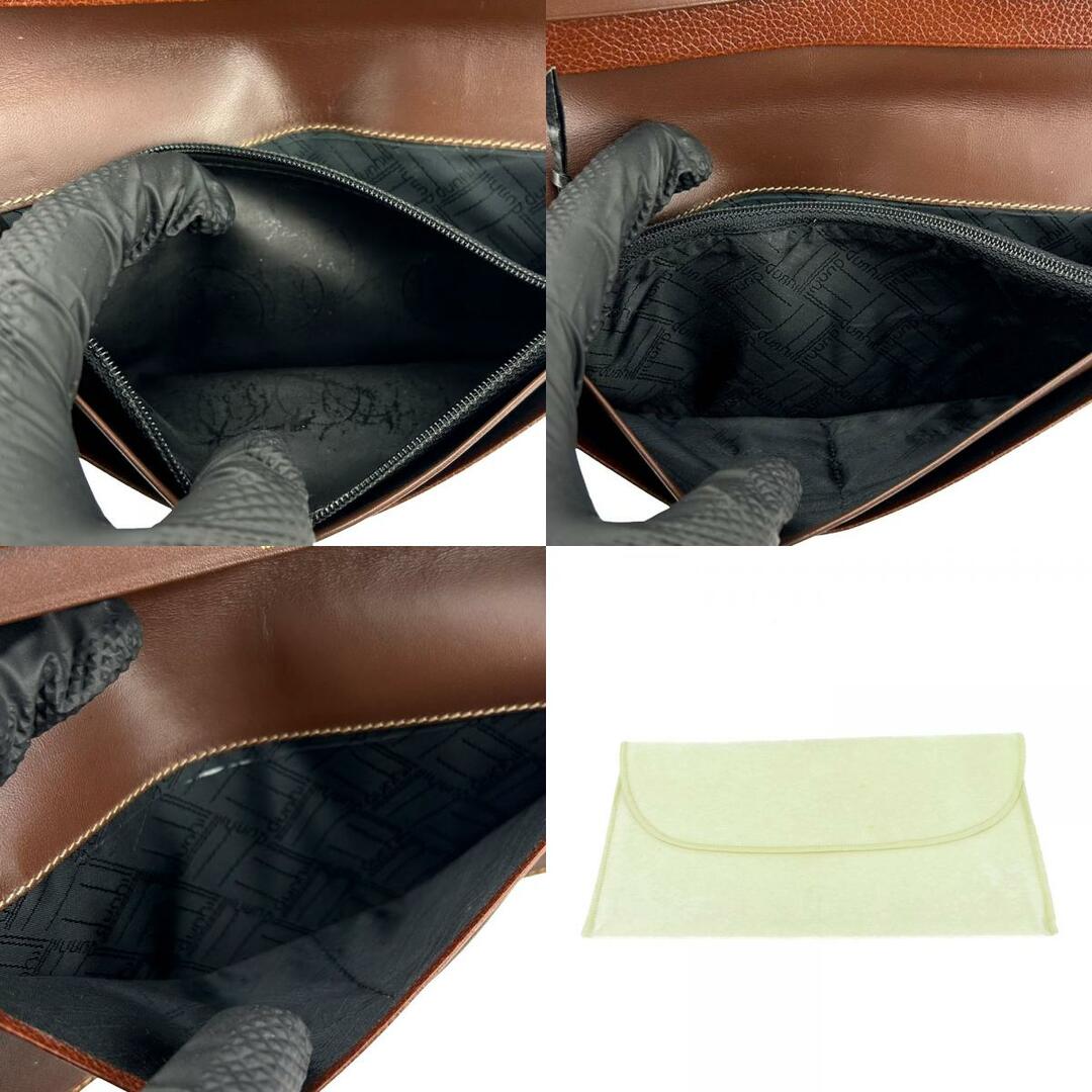 Dunhill - 【中古】 ダンヒル 長財布 レザー ブラウン 二つ折り Dunhill - 【中古】 ダンヒル 長財布 レザー ブラウン 二つ折り
