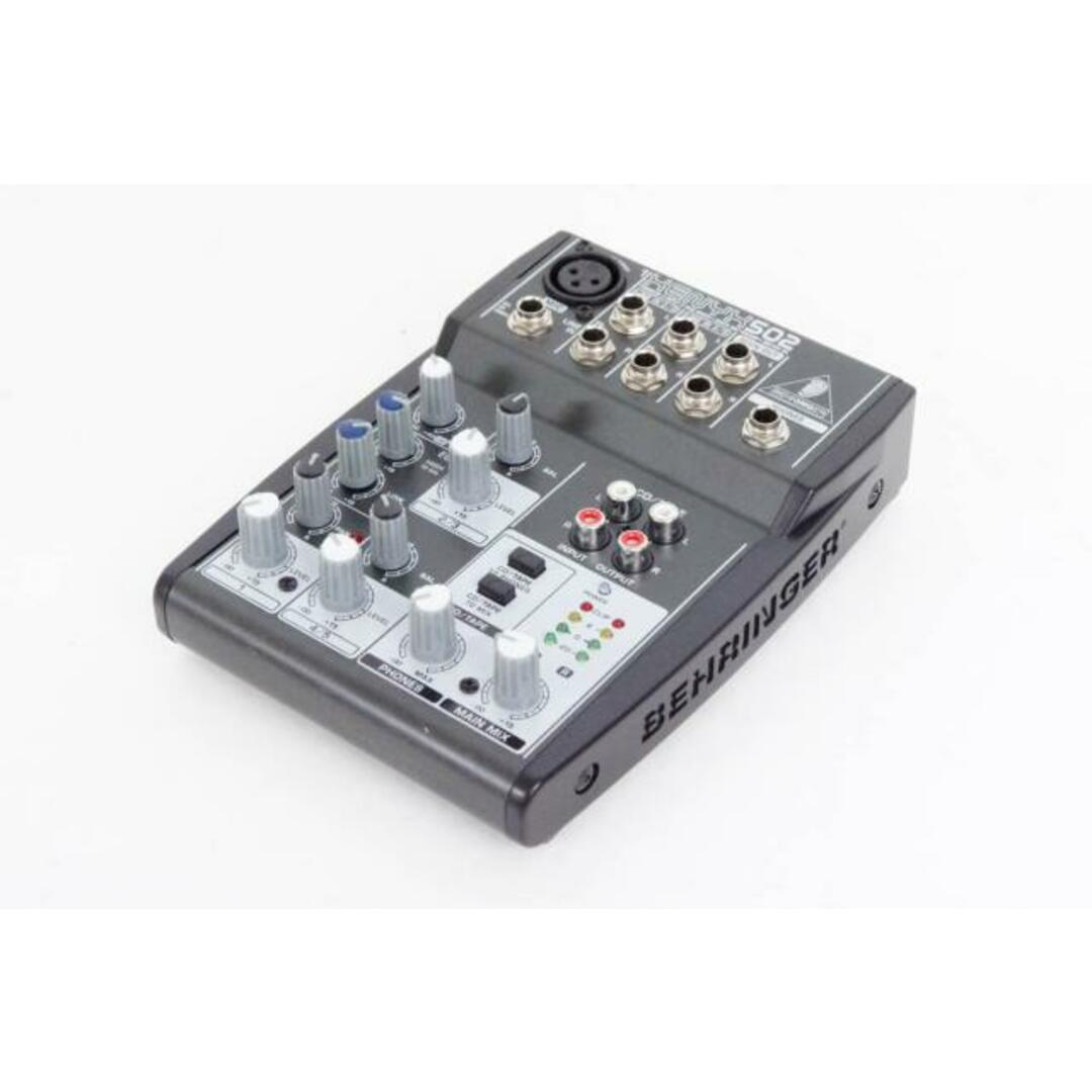 中古】BEHRINGERベリンガー アナログミキサー XENYX 502の通販 中古】BEHRINGERベリンガー アナログミキサー XENYX 502の通販
