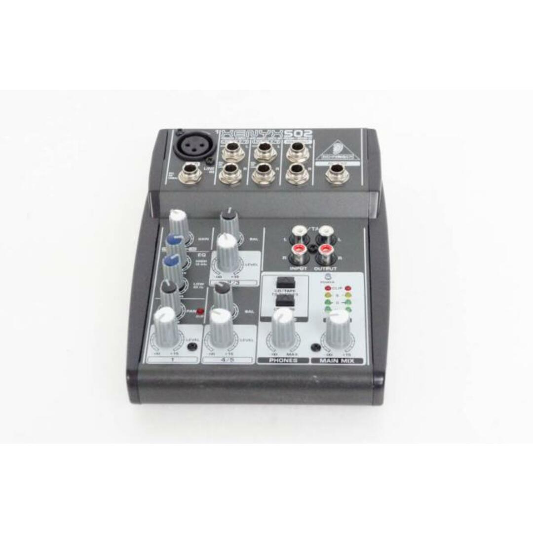 中古】BEHRINGERベリンガー アナログミキサー XENYX 502の通販 中古】BEHRINGERベリンガー アナログミキサー XENYX 502の通販