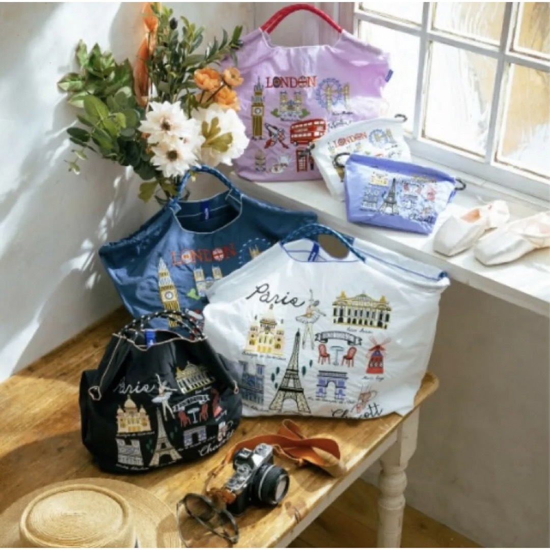 CHACOTT - チャコット ボール&チェーン ロンドン柄 ピンクM新品 CHACOTT - チャコット ボール&チェーン ロンドン柄 ピンクM新品