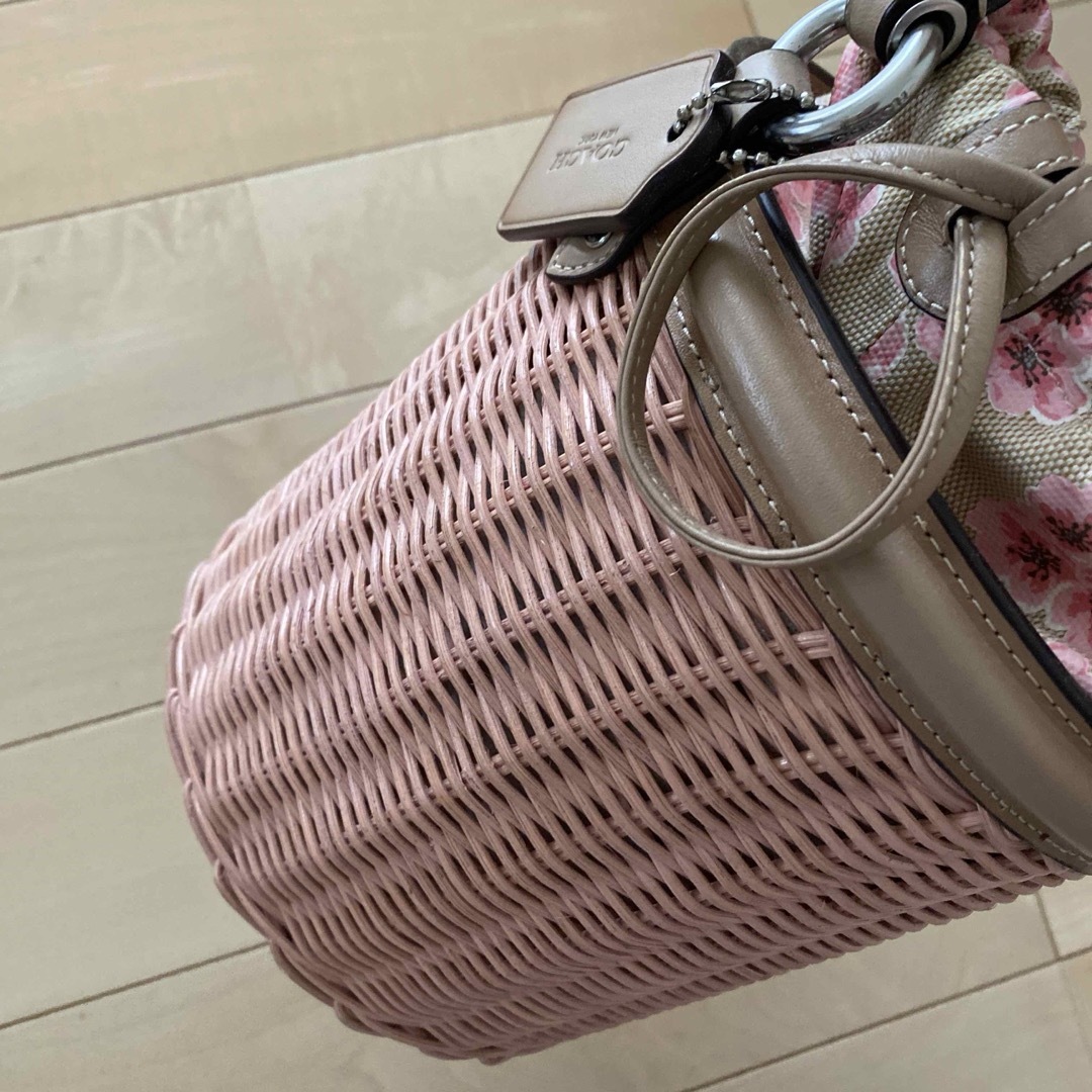COACH - COACH カゴバッグ サクラ 美品の通販 by ほんほん COACH - COACH カゴバッグ サクラ 美品の通販 by ほんほん