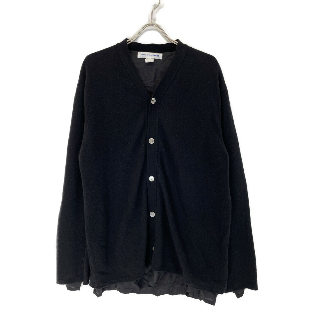 COMME des GARCONS - コムデギャルソンシャツ ブラック FJ-N011 ウール COMME des GARCONS - コムデギャルソンシャツ ブラック FJ-N011 ウール