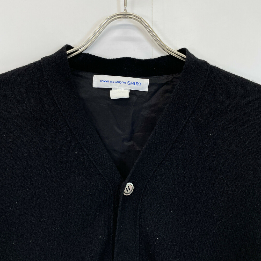 COMME des GARCONS - コムデギャルソンシャツ ブラック FJ-N011 ウール COMME des GARCONS - コムデギャルソンシャツ ブラック FJ-N011 ウール