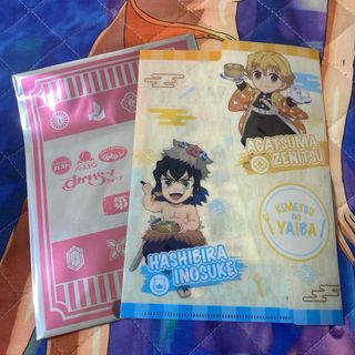 ガスト バーミヤン ジョナサン 鬼滅の刃 コラボ 第2弾  我妻善逸 嘴平伊之助(キャラクターグッズ)