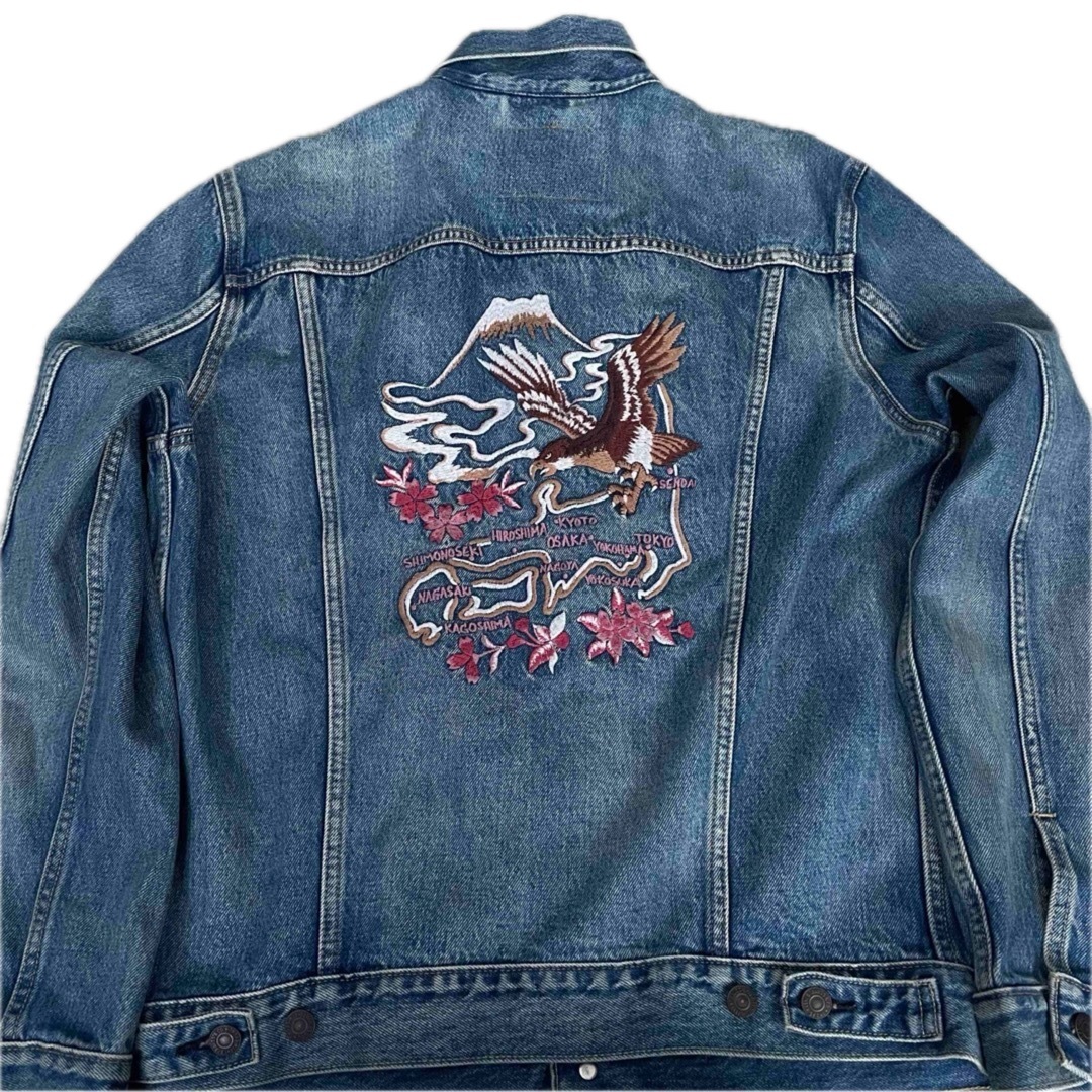 Levi's - リーバイス 刺繍 スカGジャンの通販 by gold's shop Levi's - リーバイス 刺繍 スカGジャンの通販 by gold's shop