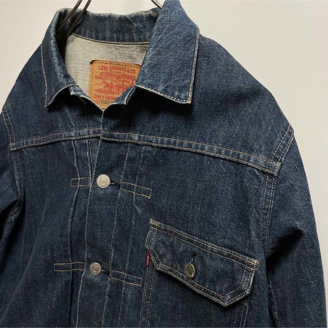 Levi's - 初期91年製LEVI'Sリーバイス1st 復刻 506XX 70502 38の Levi's - 初期91年製LEVI'Sリーバイス1st 復刻 506XX 70502 38の
