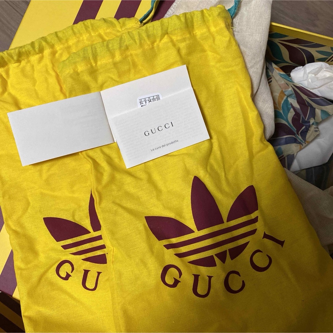 GUCCI - GUCCI adidasアディダス グッチ プラットフォーム GUCCI - GUCCI adidasアディダス グッチ プラットフォーム