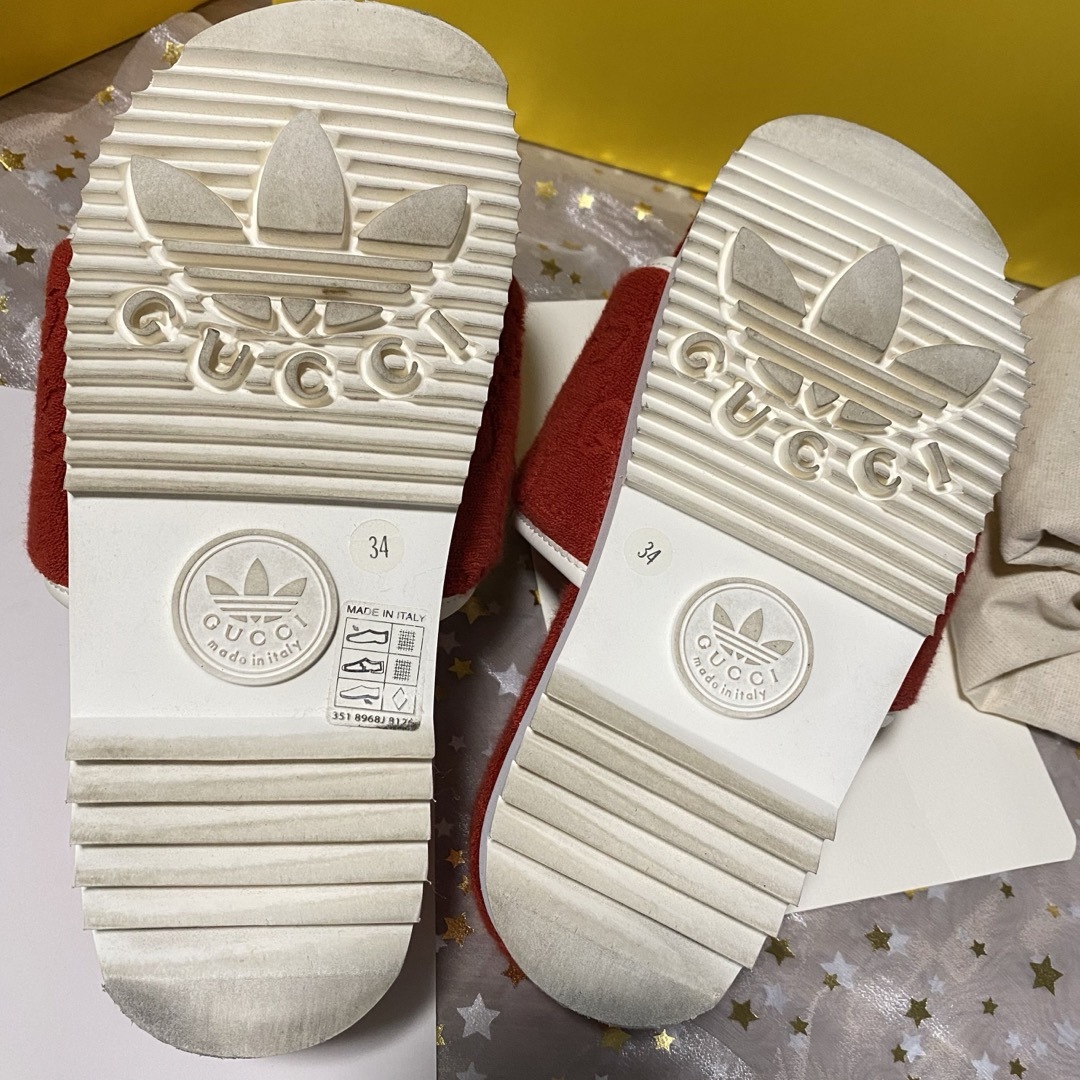 GUCCI - GUCCI adidasアディダス グッチ プラットフォーム GUCCI - GUCCI adidasアディダス グッチ プラットフォーム