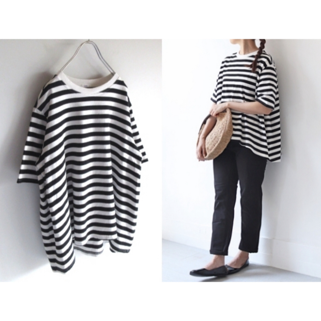 maillot マイヨ Border Flair S/S Tee Tシャツ の通販 by shop maillot マイヨ Border Flair S/S Tee Tシャツ の通販 by shop
