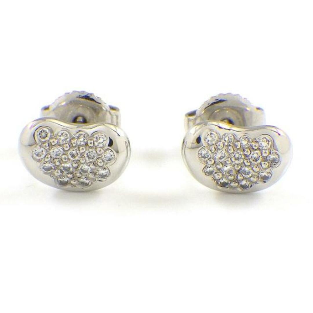 爆買い! 【中古】 PT950 ダイヤモンド パヴェ 9.0mm幅モデル デザイン ビーン ビーンズ ピアス Co. & Tiffany ティファニー | ラクマ フリマアプリ アクセサリー