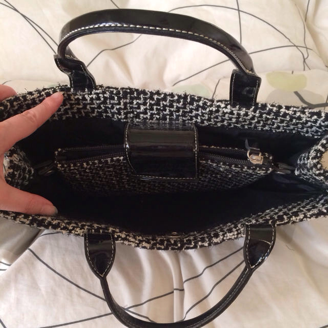 Samantha Vega(サマンサベガ)のサマンサベガのツイード素材バッグ レディースのバッグ(ハンドバッグ)の商品写真