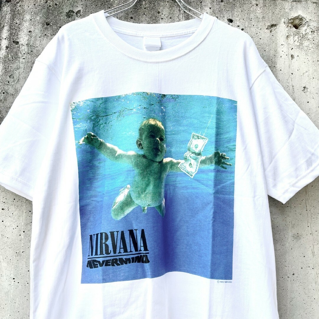 M半袖 ☆コムドットやまとニルヴァーナnevermind T キムタクの M半袖 ☆コムドットやまとニルヴァーナnevermind T キムタクの