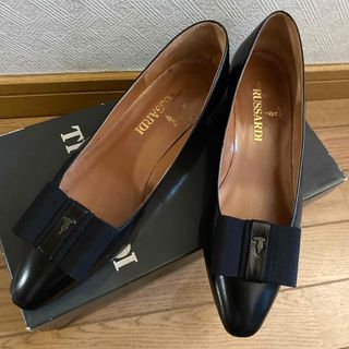 トラサルディ(Trussardi)のTRUSSARDIパンプス本革ビンテージ日本製(ハイヒール/パンプス)