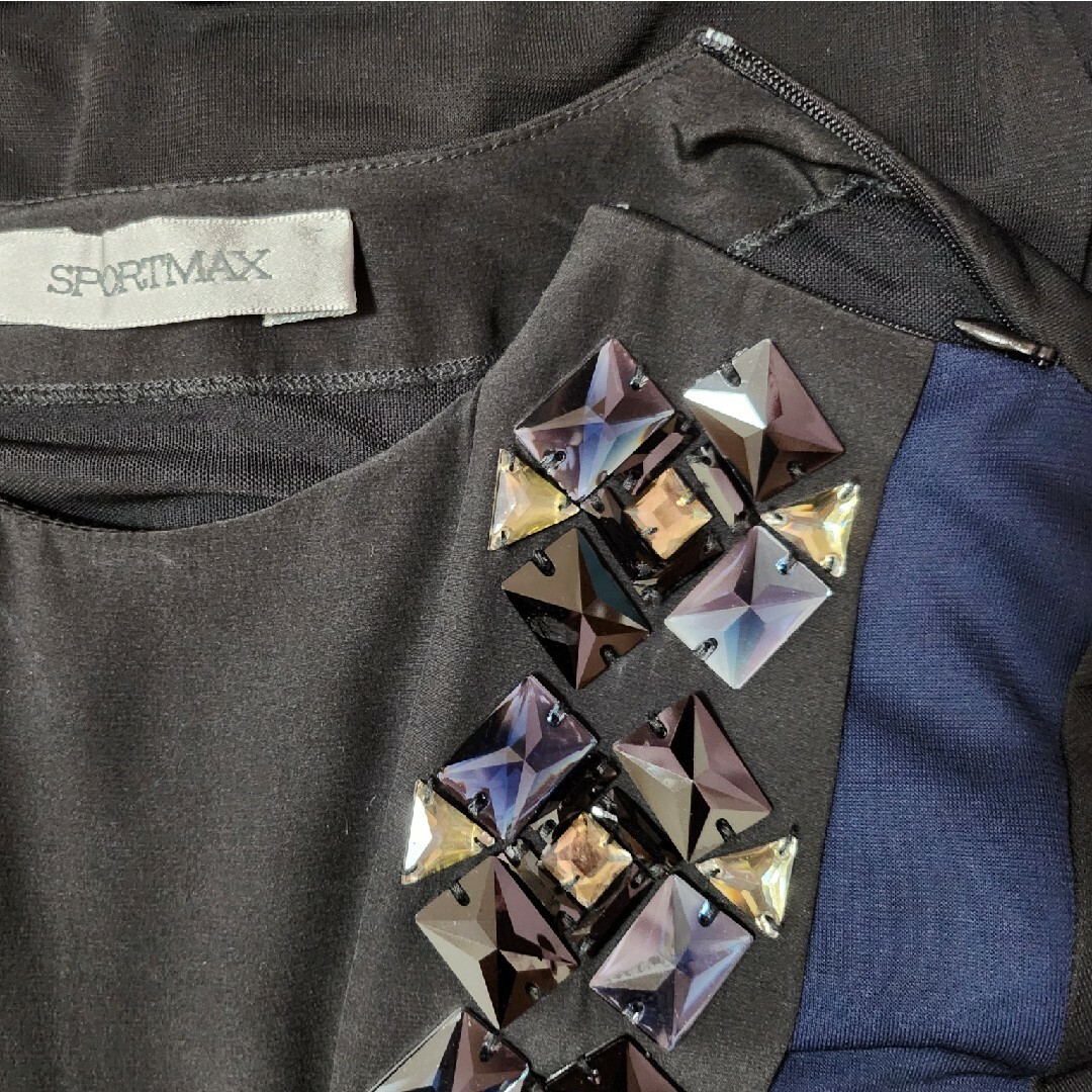 スポーツマックス Sportmax ワンピース ビジュー マックスマーラ