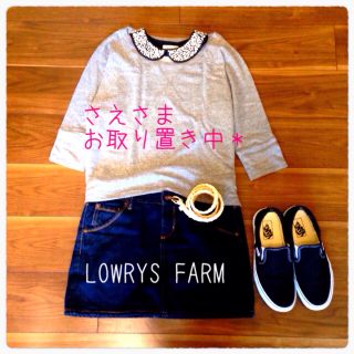 ローリーズファーム(LOWRYS FARM)の値下げ★LOWRYS FARM デニスカ(ミニスカート)