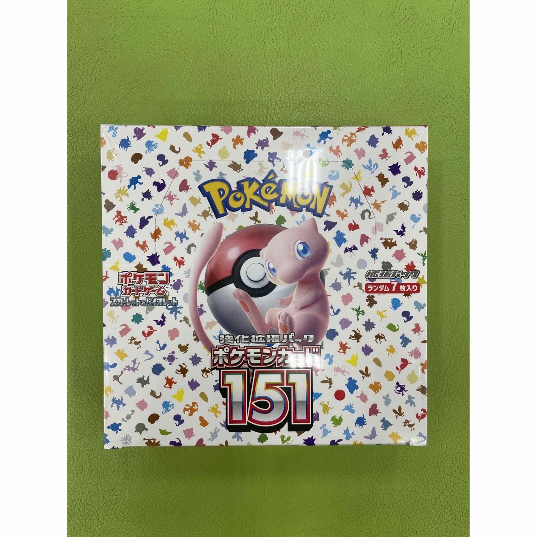ポケモンカード151 1BOX 新品未開封 シュリンク付 ポケモンカード151 1BOX 新品未開封 シュリンク付