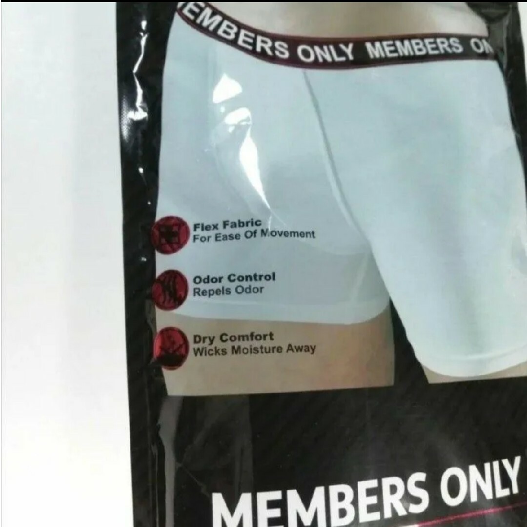 3枚【海外Lサイズ】 MEMBERS ONLYパフォーマンスボクサーブリーフ メンズのアンダーウェア(ボクサーパンツ)の商品写真