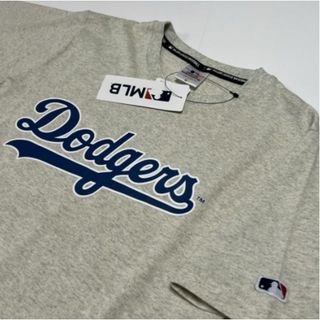 メジャーリーグベースボール(MLB)の【新品】ドジャース MLB 公式 大谷翔平 山本由伸 半袖 Tシャツ LLサイズ(ウェア)