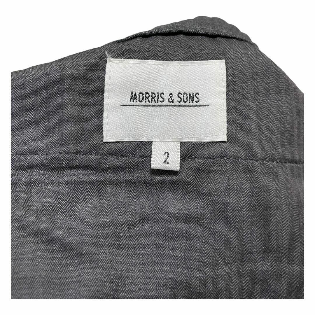 MORRIS & SONS(モリスアンドサンズ)のMORRIS & SONS ウールポリエステルイージースラックスパンツ 2 メンズのパンツ(スラックス)の商品写真