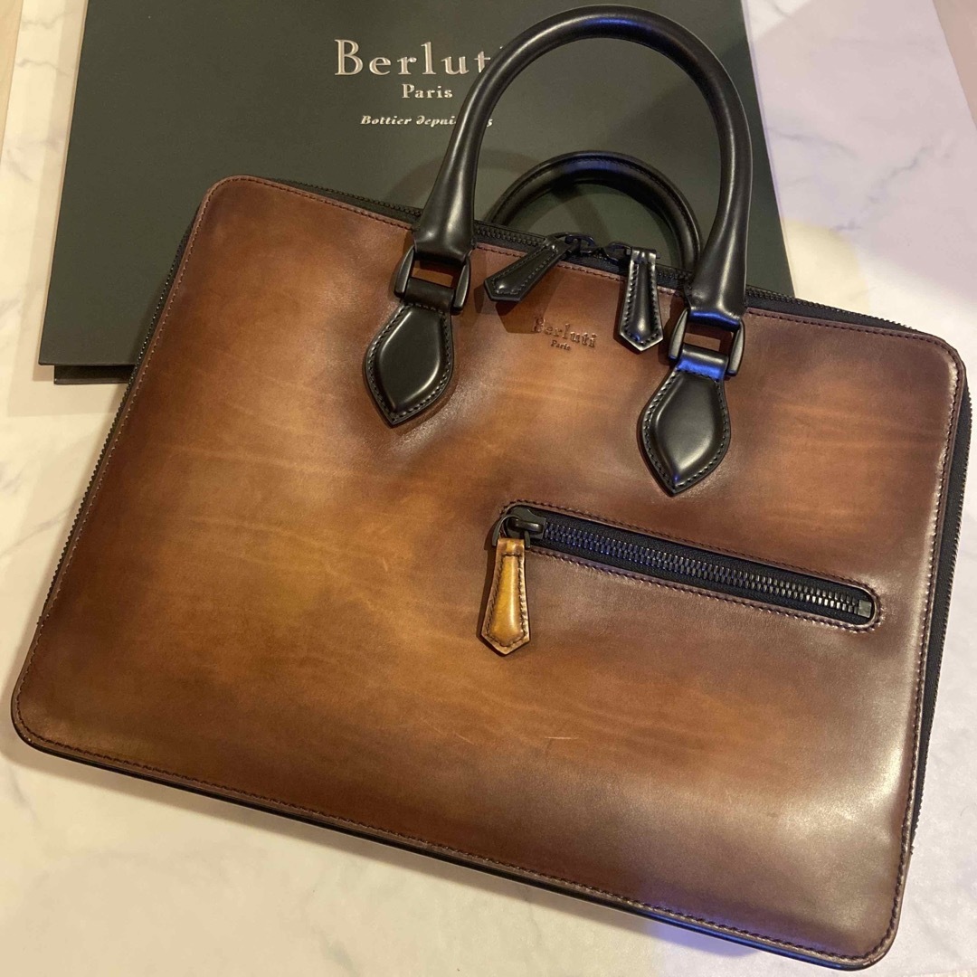 BERLUTI - ☆ ベルルッティ ☆高級 ビジネスバッグ BERLUTI - ☆ ベルルッティ ☆高級 ビジネスバッグ