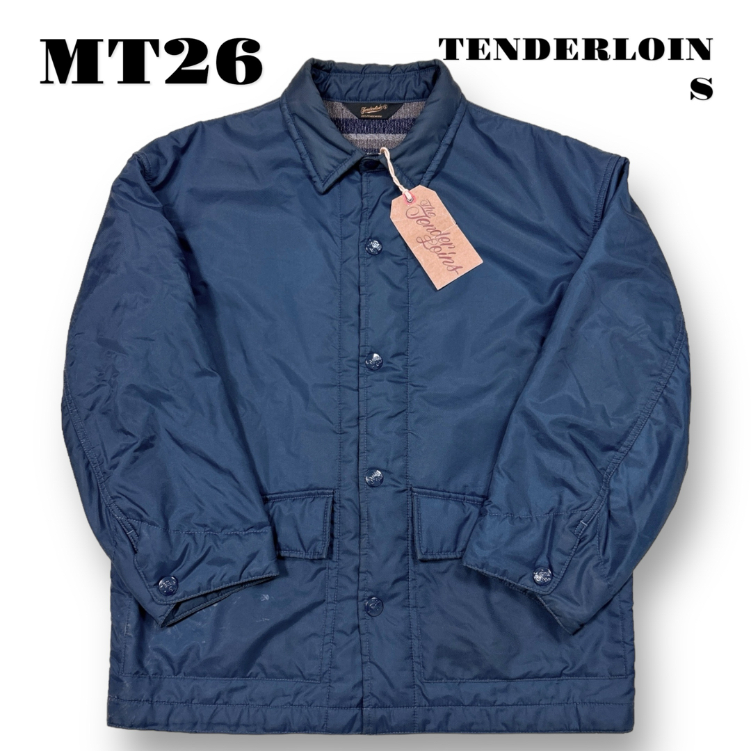TENDERLOIN カバーオール ブランケット Tee しまへ ダック L TENDERLOIN カバーオール ブランケット Tee しまへ ダック L