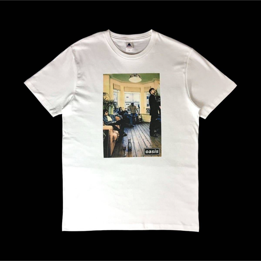 新品 オアシス oasis UKロックバンド アルバムジャケット T 新品 オアシス oasis UKロックバンド アルバムジャケット T