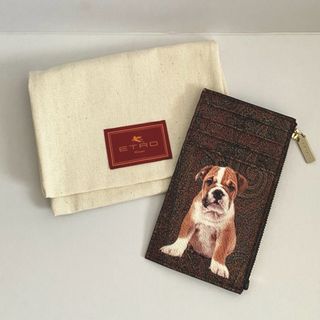 ETRO - 新品未使用 ETRO エトロ 箱付 ペイズリー 犬 コイン ETRO - 新品未使用 ETRO エトロ 箱付 ペイズリー 犬 コイン