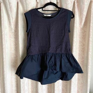 ステラシフォン(STELLA CIFFON)のSTELLA CIFFON / ネイビートップス(Tシャツ/カットソー(半袖/袖なし))