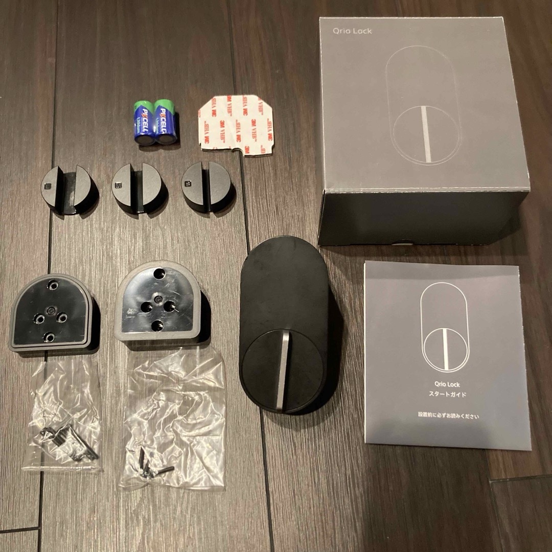 Qrio Lock スマートロック ブラック Q-SL2(Qrio+Tile4個セット Qrio Lock スマートロック ブラック Q-SL2(Qrio+Tile4個セット