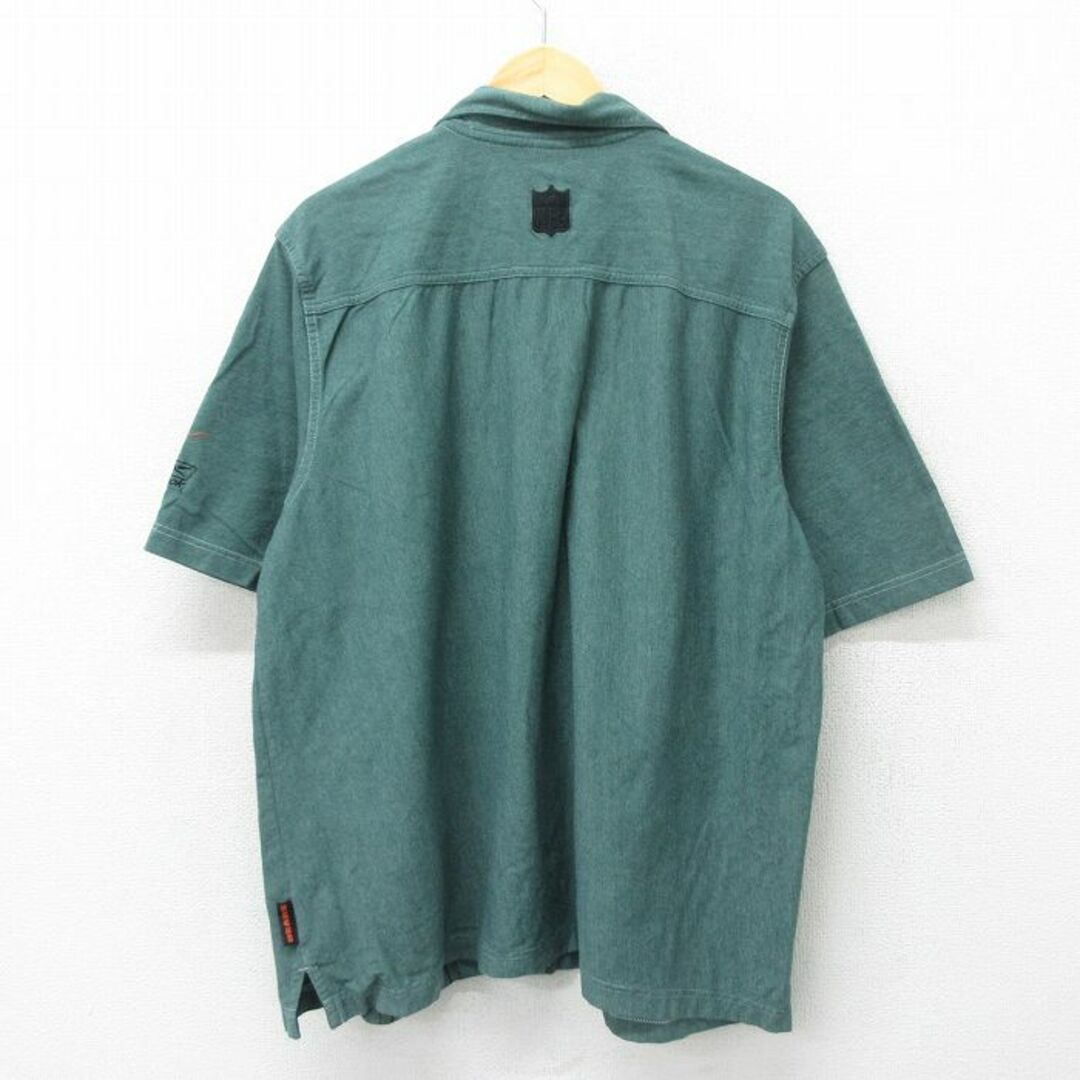 Reebok - XL☆古着 リーボック REEBOK 半袖 シャツ メンズ 00 Reebok - XL☆古着 リーボック REEBOK 半袖 シャツ メンズ 00