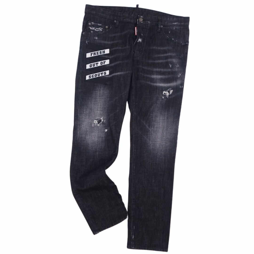 ディースクエアード メンズ デニムパンツ ジーンズ ボトムス DSQ Slim Jeans Sn44 Navy Blue ディースクエアード メンズ デニムパンツ ジーンズ ボトムス DSQ Slim Jeans Sn44 Navy Blue