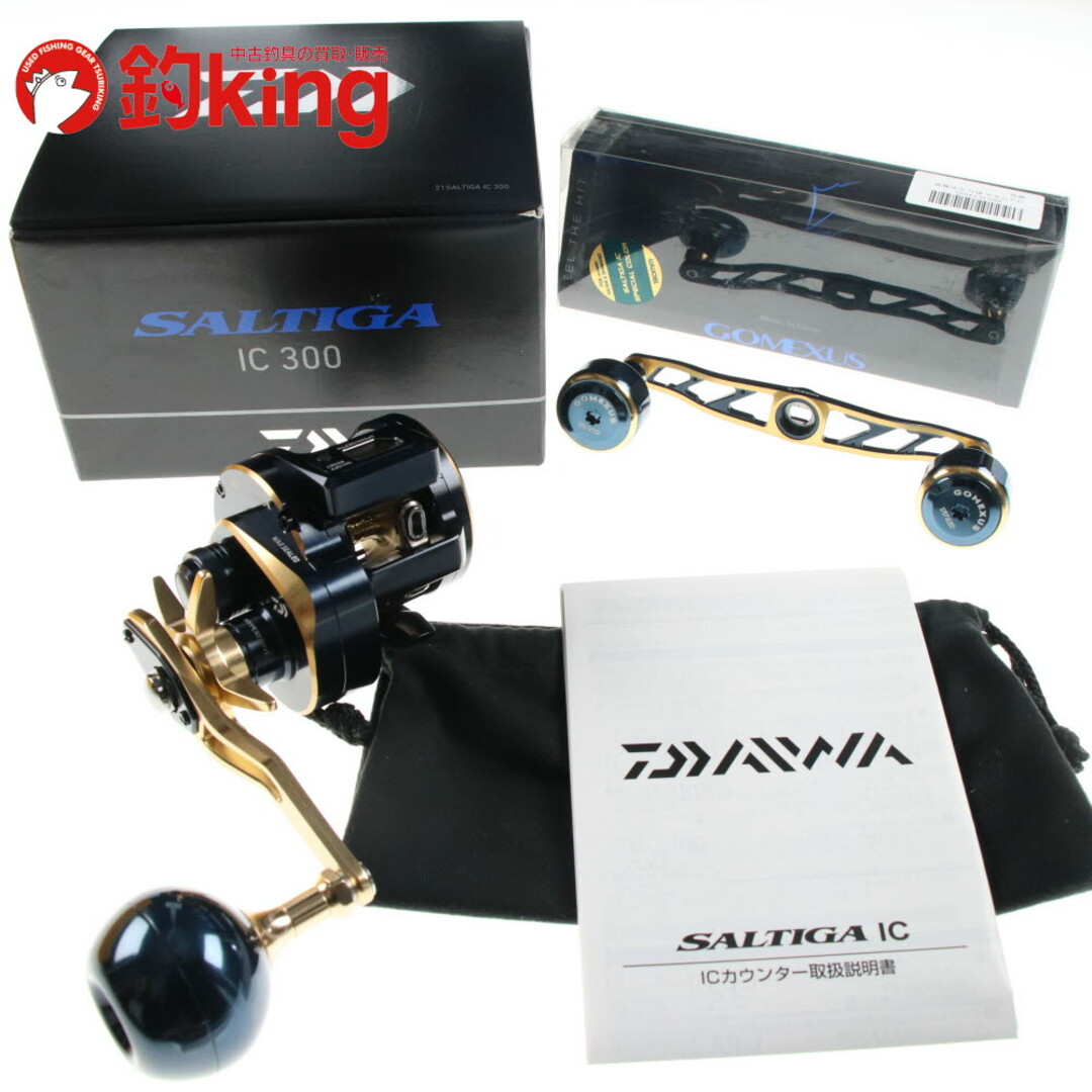 DAIWA - 【中古/美品】 ダイワ 21 ソルティガIC 300 ゴメクサス DAIWA - 【中古/美品】 ダイワ 21 ソルティガIC 300 ゴメクサス