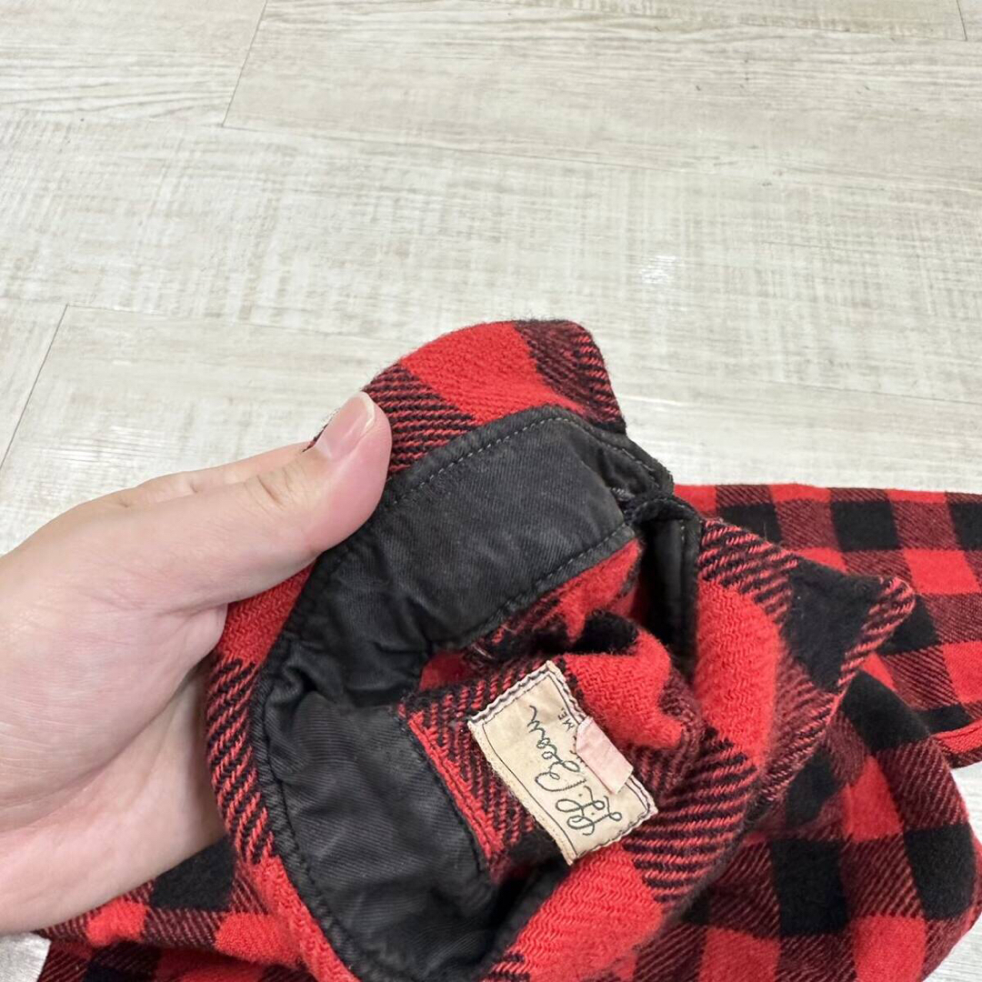 L.L.Bean - 50s 60s L.L.BEAN バッファロー ブロック チェック L.L.Bean - 50s 60s L.L.BEAN バッファロー ブロック チェック