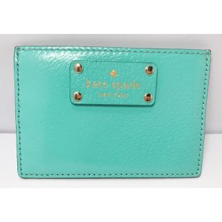 ケイトスペードニューヨーク(kate spade new york)の【正規品 超美品】Kate Spade New Yorkカードケース (名刺入れ/定期入れ)