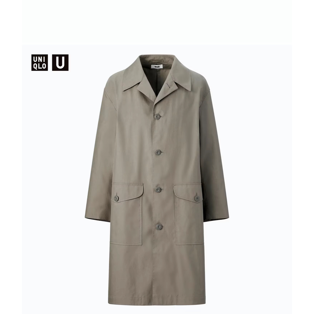 UNIQLO - オーバーサイズステンカラーコート UNIQLO Uの通販 by UNIQLO - オーバーサイズステンカラーコート UNIQLO Uの通販 by